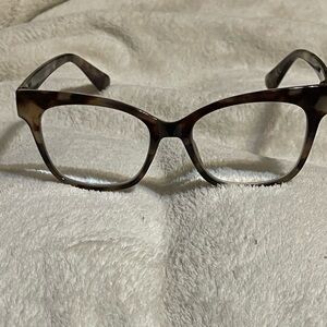 Betsey Johnson Cat Eye Reading Glasses Readers NEW +1.50 Tortoise